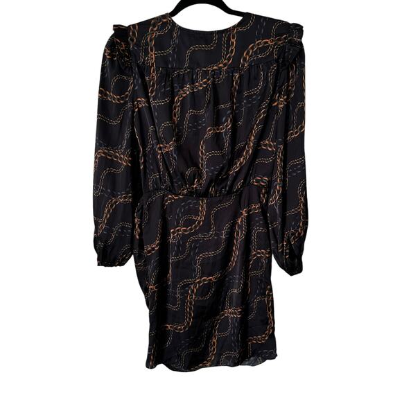 NWT Revolve L’academie The Joyce Mini Dress in Black Chain - Picture 6 of 8